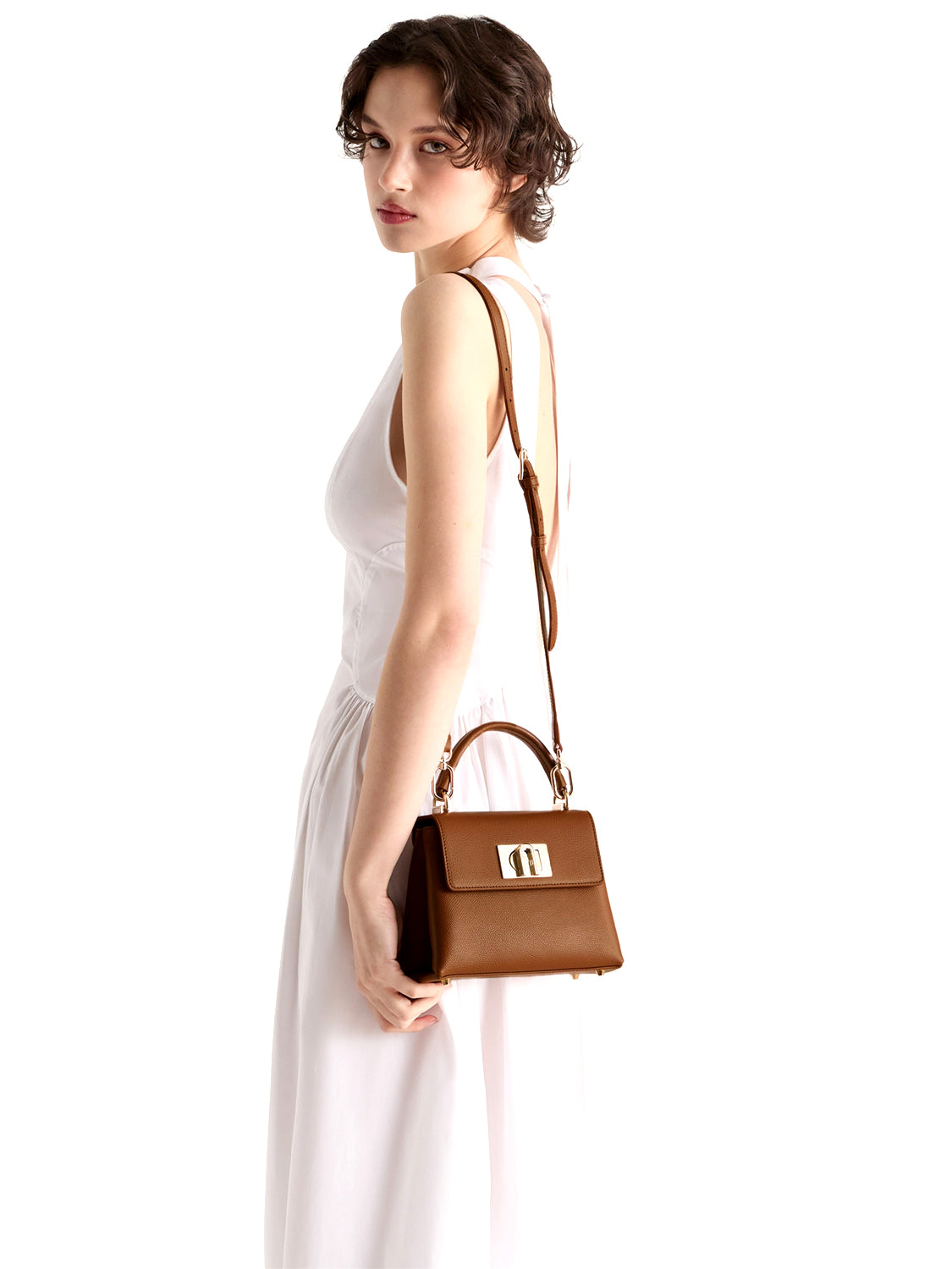 Borsa a mano 1927 mini FURLA Donna - Marrone