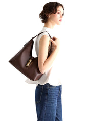 Borsa a spalla Goccia M FURLA Donna - Marrone