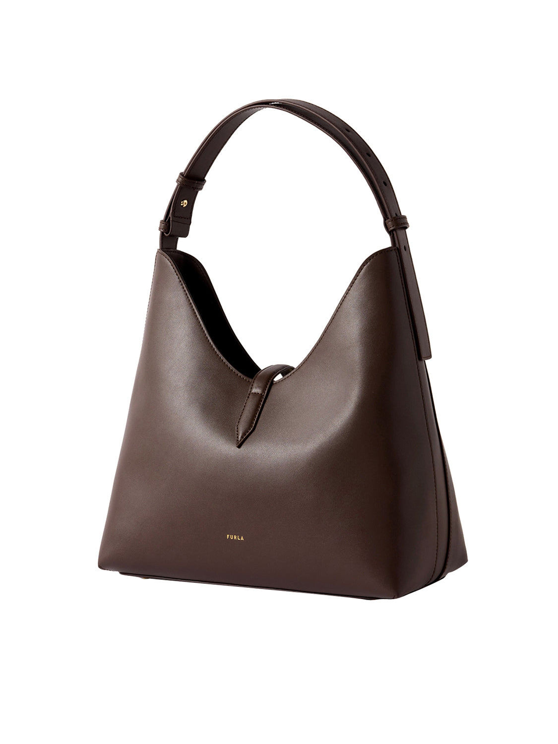 Borsa a spalla Goccia M FURLA Donna - Marrone