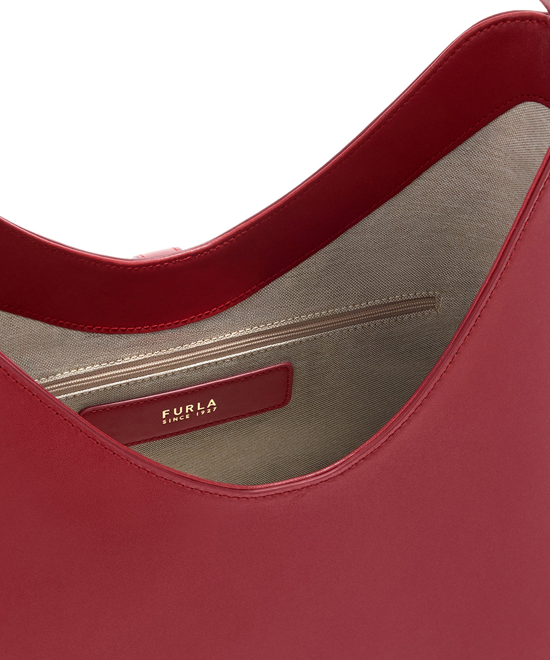 Borsa a spalla Goccia M FURLA Donna - Rosso