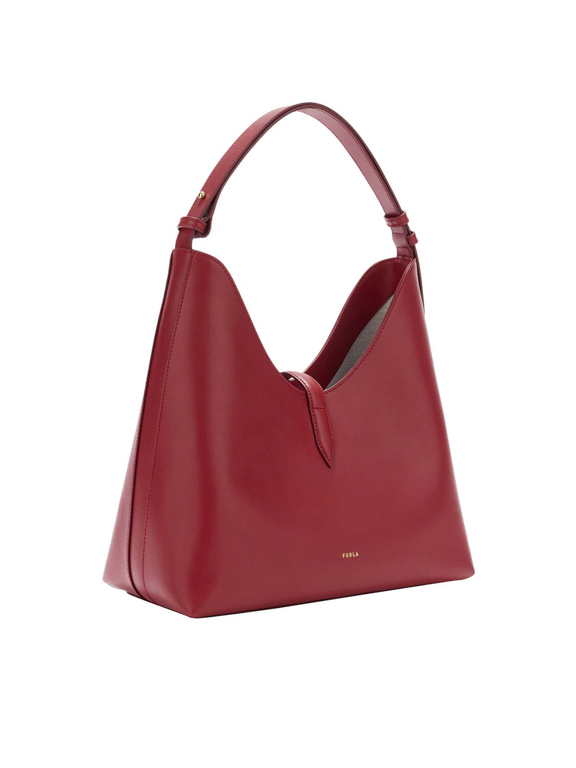 Borsa a spalla Goccia M FURLA Donna - Rosso