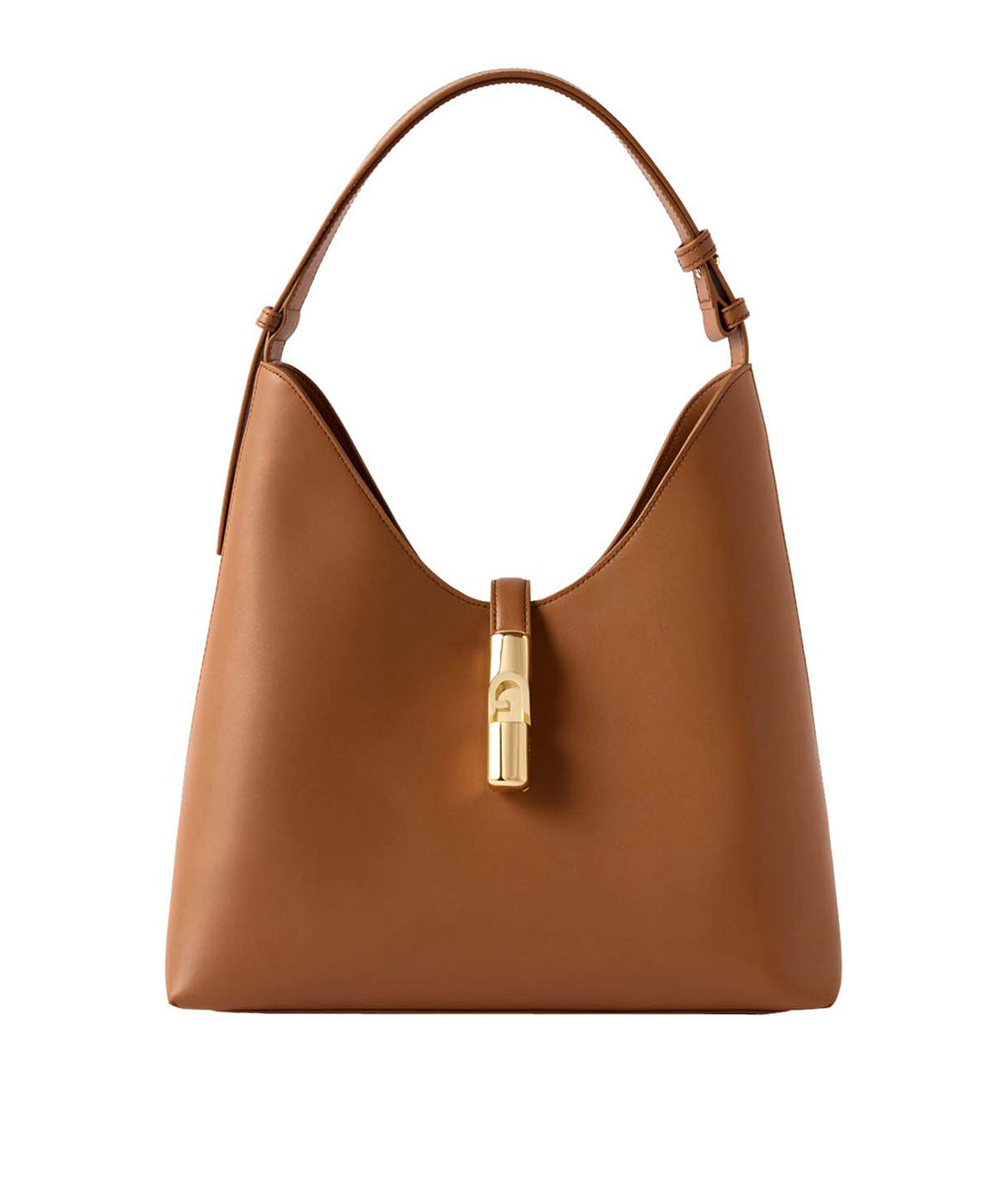 Borsa a spalla Goccia M FURLA Donna - Marrone