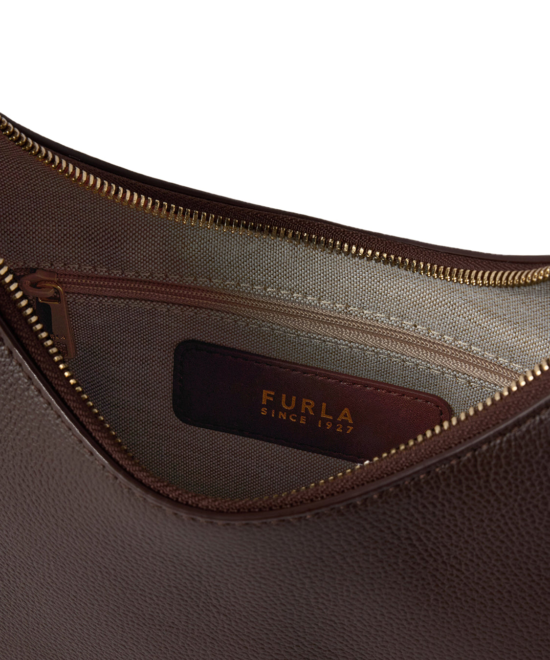 Borsa a spalla Goccia S FURLA Donna - Marrone