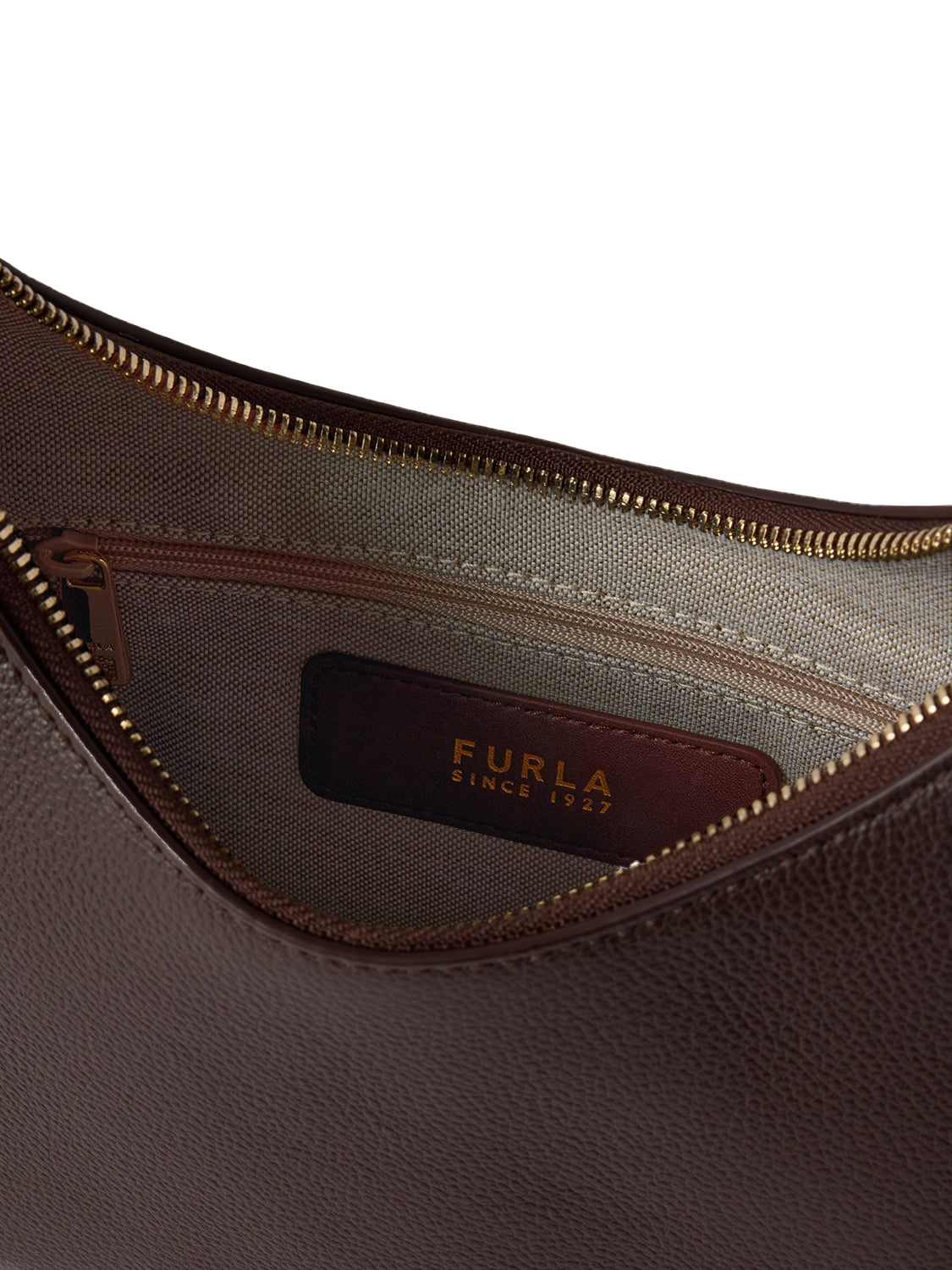Borsa a spalla Goccia S FURLA Donna - Marrone