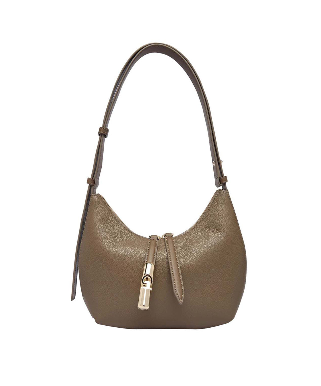 Borsa a spalla Goccia S FURLA Donna - Muddy Gray