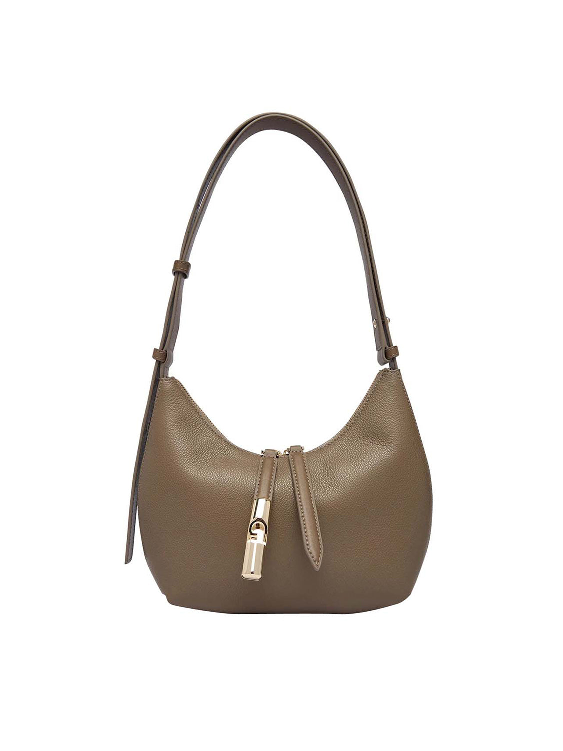 Borsa a spalla Goccia S FURLA Donna - Muddy Gray