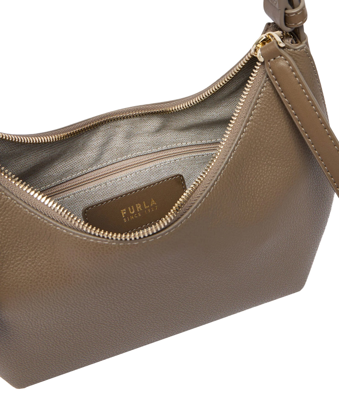 Borsa a spalla Goccia S FURLA Donna - Muddy Gray