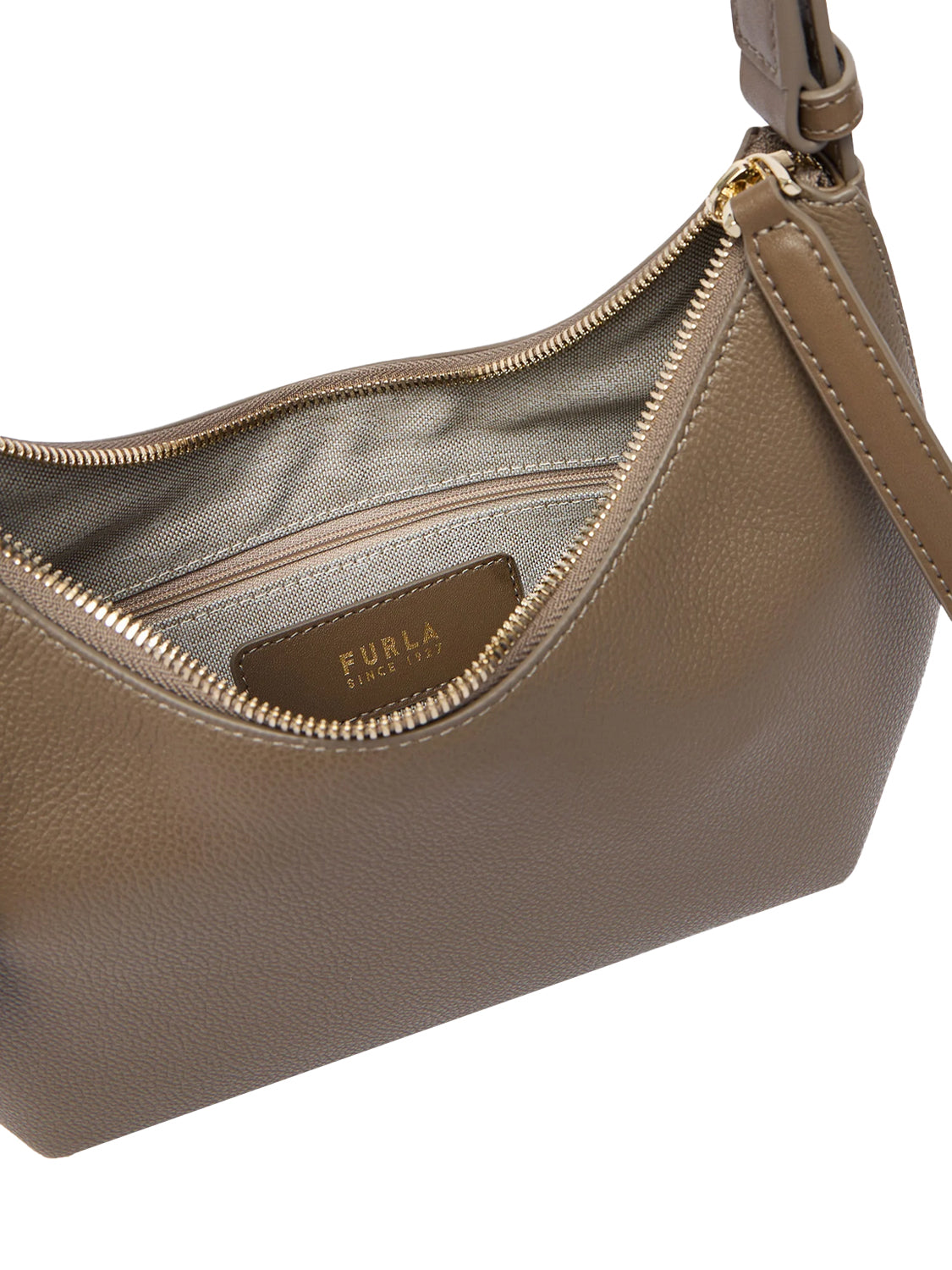 Borsa a spalla Goccia S FURLA Donna - Muddy Gray