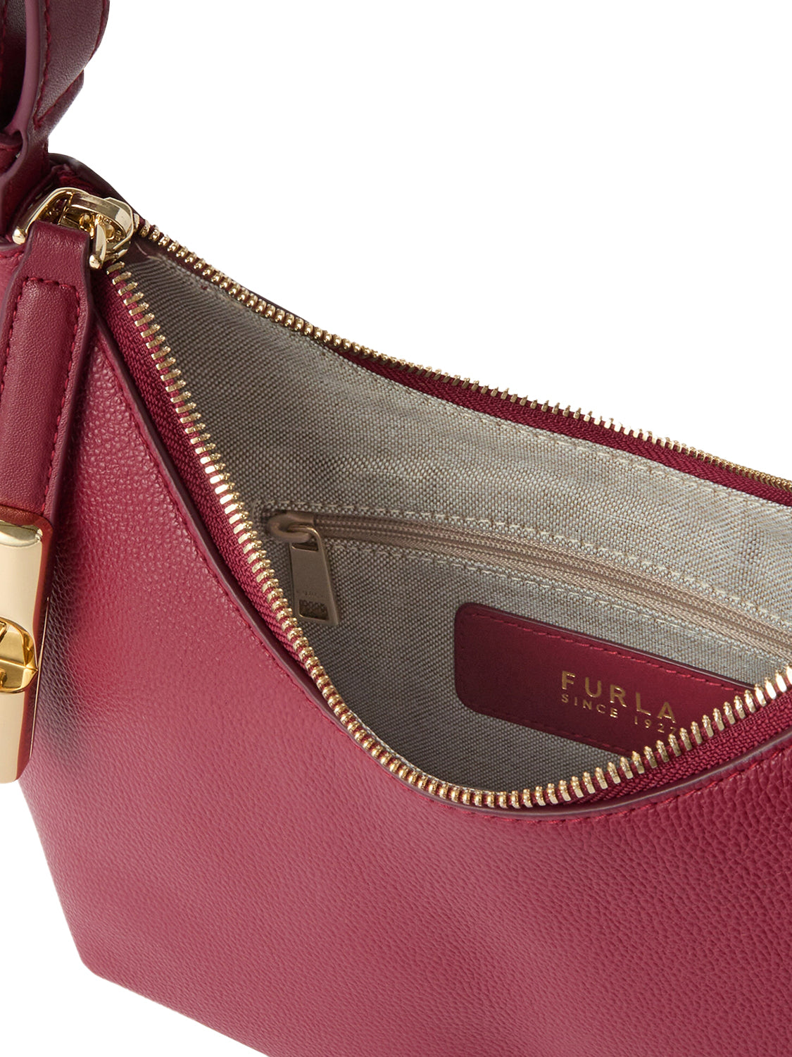 Borsa a spalla Goccia S FURLA Donna - Rosso