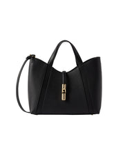 Borsa a mano con tracolla Goccia Shopping S FURLA Donna - Nero