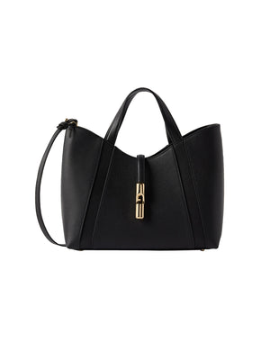 Borsa a mano con tracolla Goccia Shopping S FURLA Donna - Nero