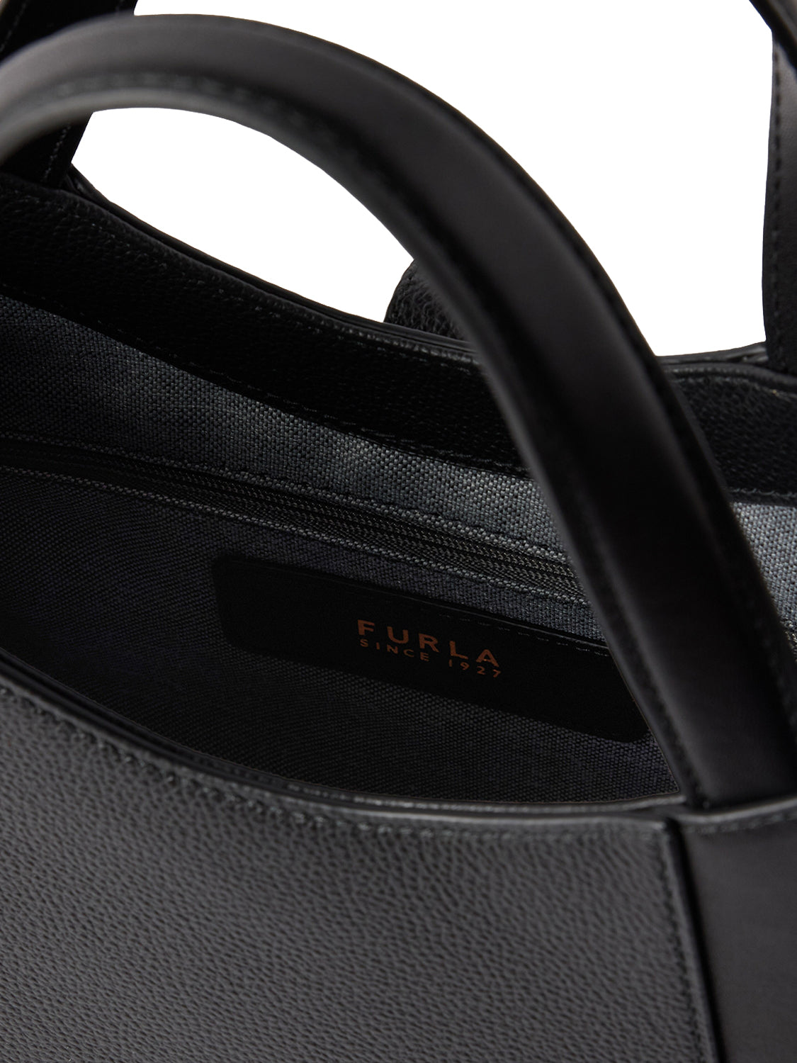 Borsa a mano con tracolla Goccia Shopping S FURLA Donna - Nero