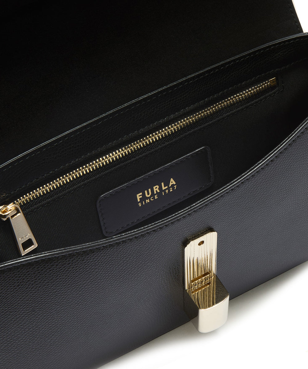 Borsa a tracolla Iride S FURLA Donna - Nero
