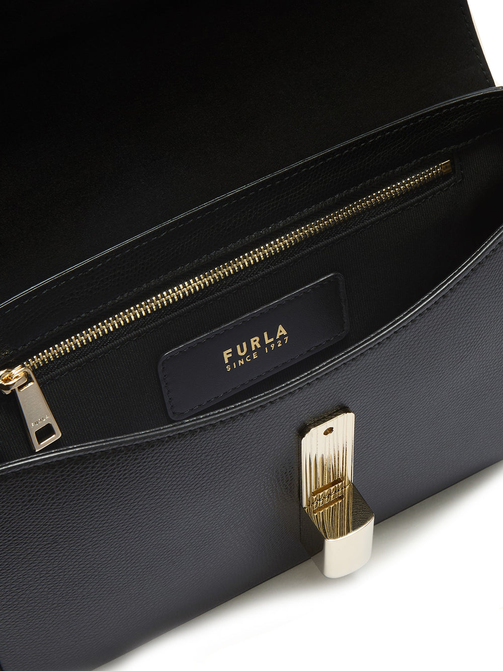 Borsa a tracolla Iride S FURLA Donna - Nero