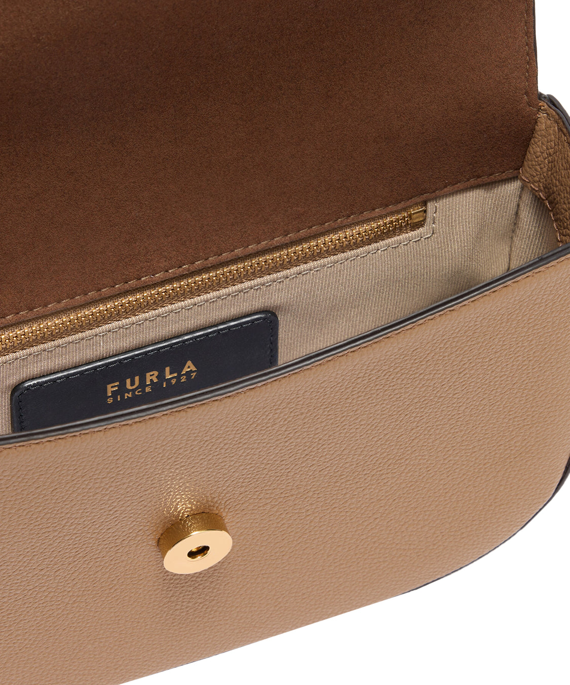 Borsa a mano con tracolla Moonlight S FURLA Donna - Marrone
