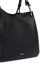 Borsa a spalla con tracolla Nuvola M FURLA Donna - Nero