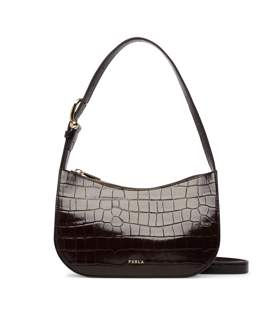 Borsa a spalla Sara S FURLA Donna - Marrone