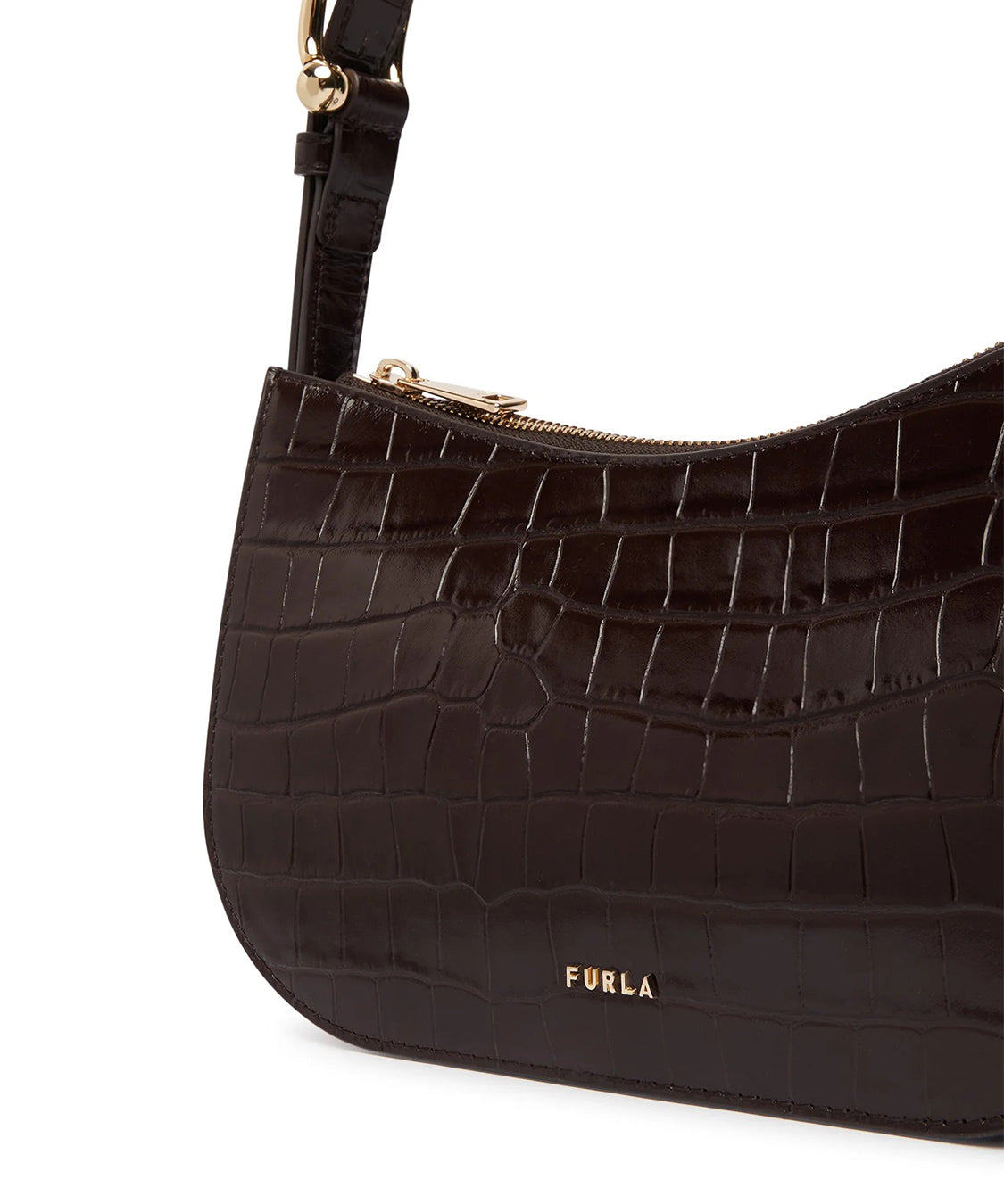 Borsa a spalla Sara S FURLA Donna - Marrone