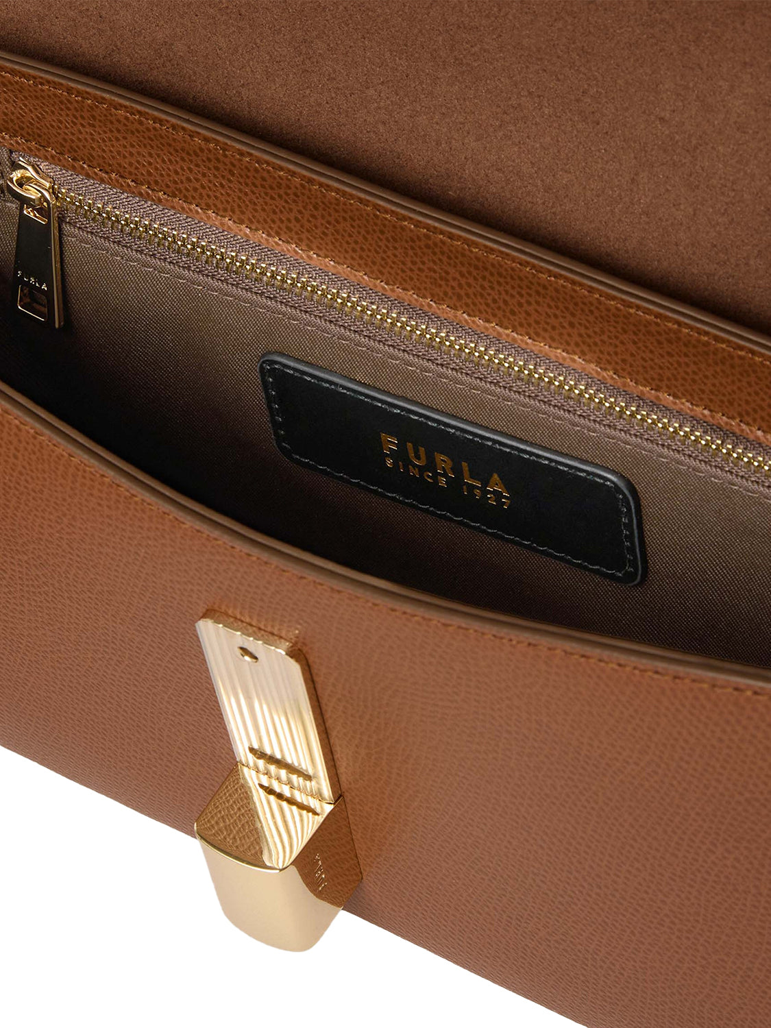 Borsa a tracolla Iride S FURLA Donna - Marrone