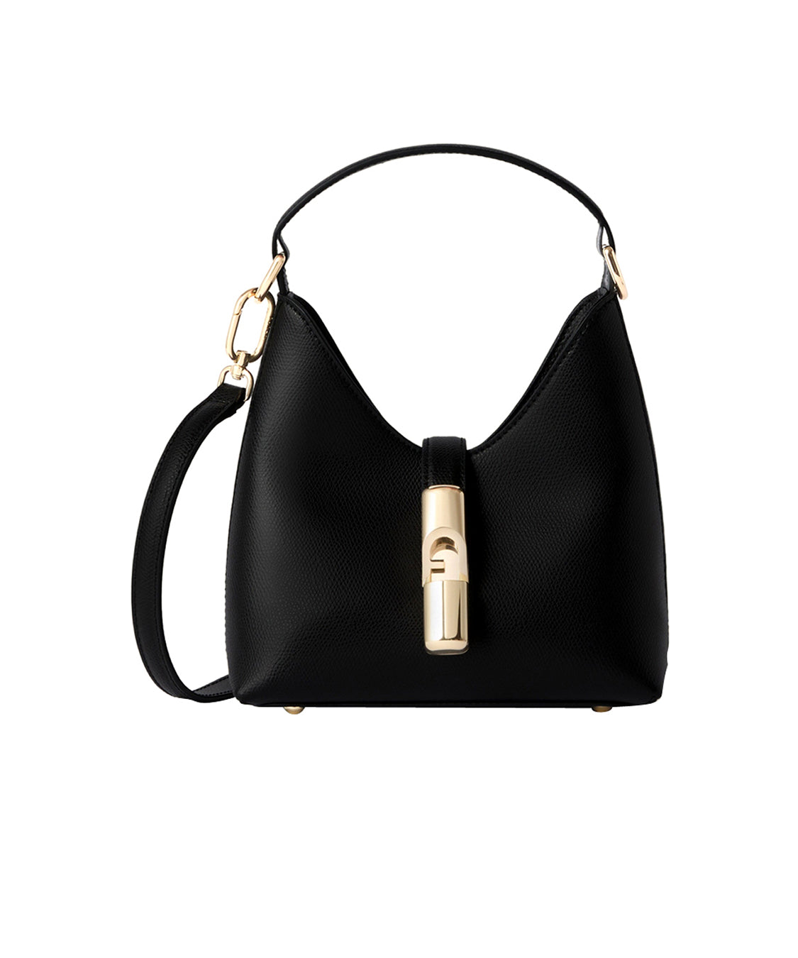 Borsa a mano con tracolla Iride mini FURLA Donna - Nero