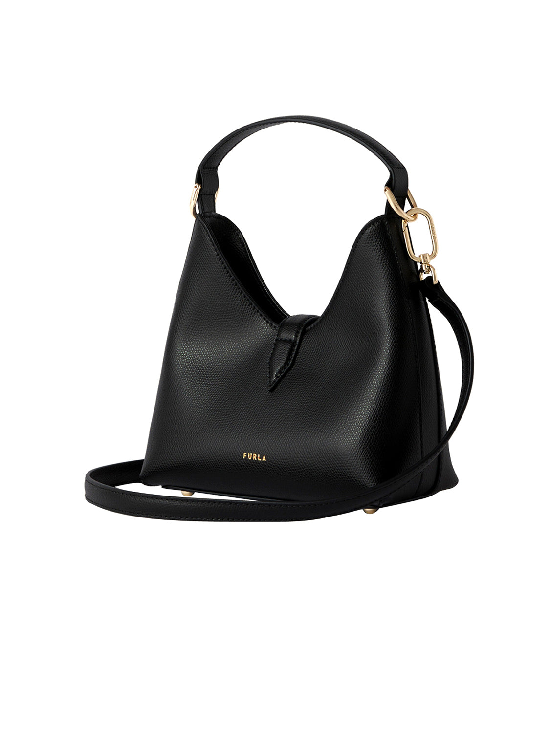 Borsa a mano con tracolla Iride mini FURLA Donna - Nero