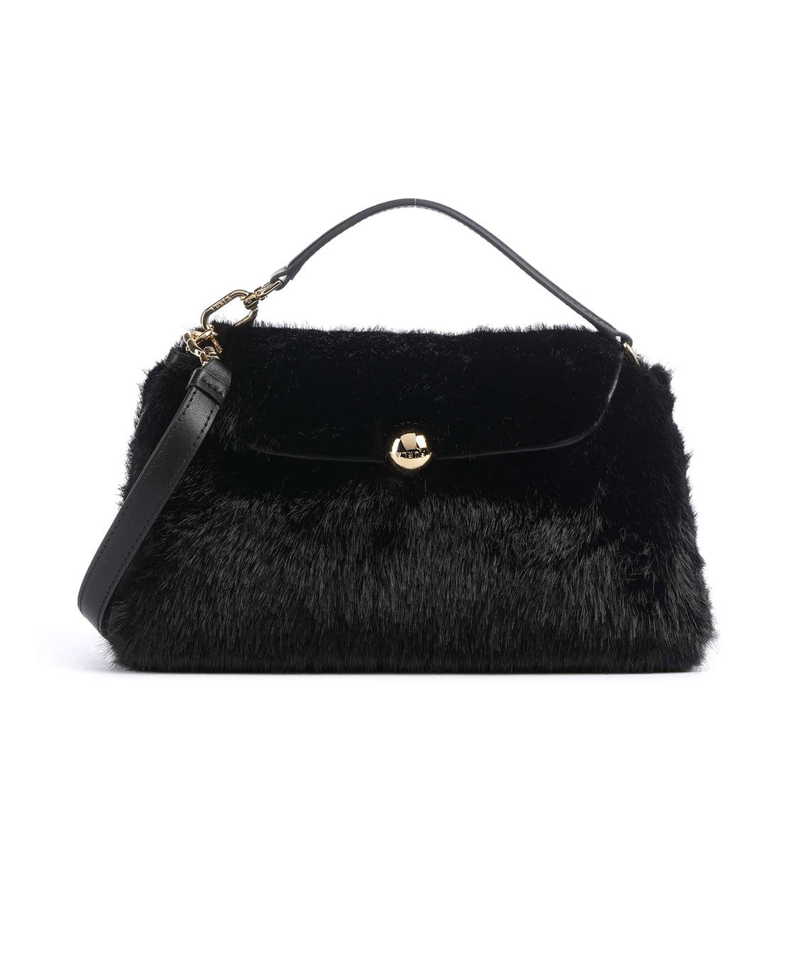 Borsa a spalla Sfera Soft Mini FURLA Donna - Nero