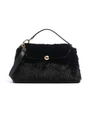 Borsa a spalla Sfera Soft Mini FURLA Donna - Nero