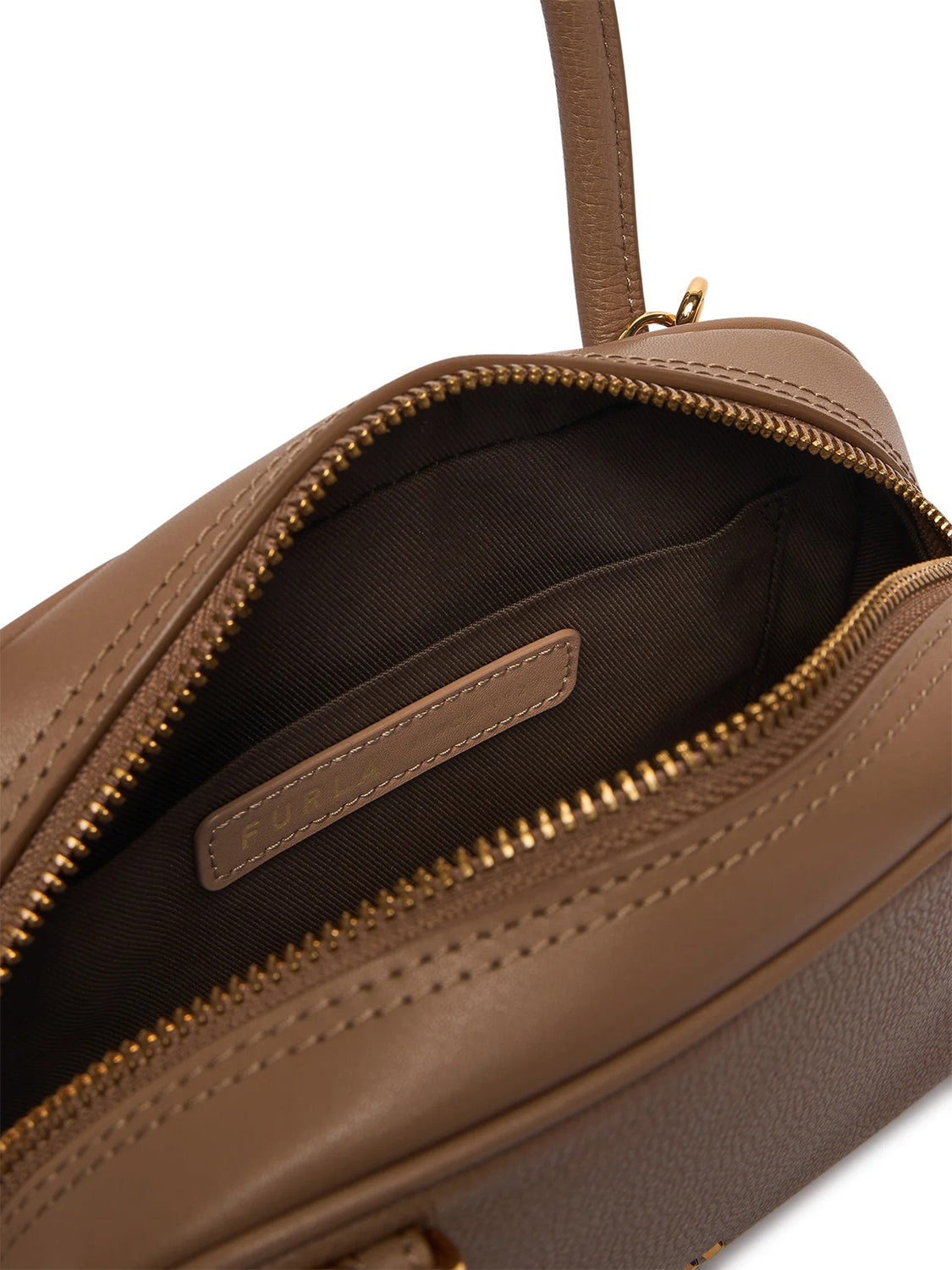 Borsa a mano con tracolla Poppy mini FURLA Donna - Beige