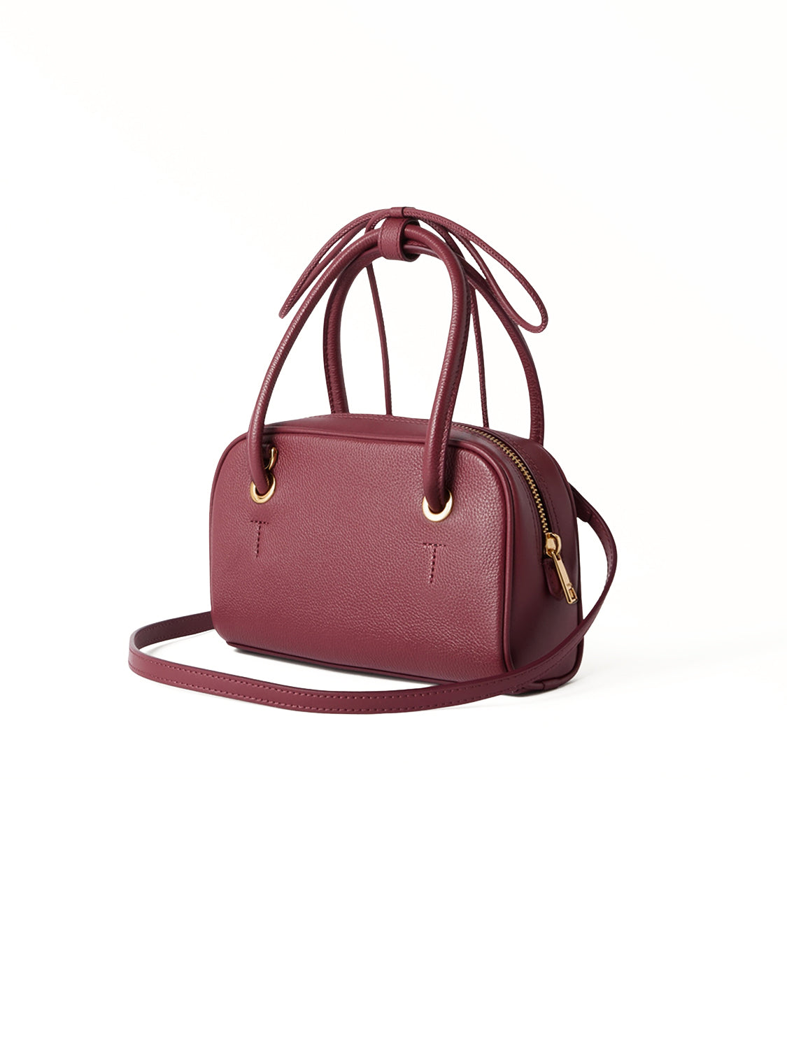 Borsa a mano con tracolla Poppy mini FURLA Donna - Rosso