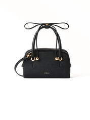 Borsa a mano con tracolla Poppy mini FURLA Donna - Nero