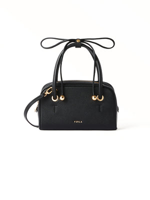 Borsa a mano con tracolla Poppy mini FURLA Donna - Nero