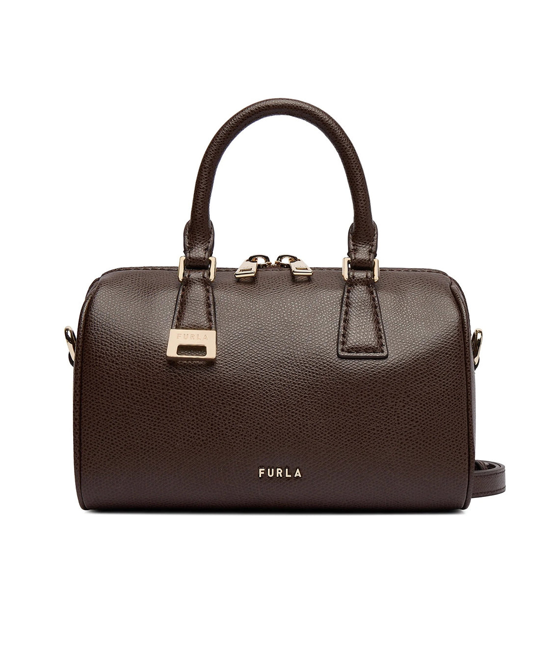 Borsa a spalla Olivia mini Boston FURLA Donna - Marrone