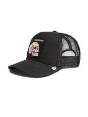 Cappello Suede Cancelled Skull Trucker GOORIN BROS. Unisex - Nero