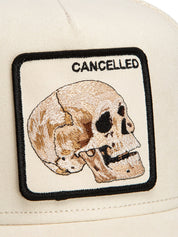 Cappello Suede Cancelled Skull Trucker GOORIN BROS. Unisex - Beige