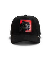 Cappello Pantera Nera Rossa GOORIN BROS. Unisex - Nero