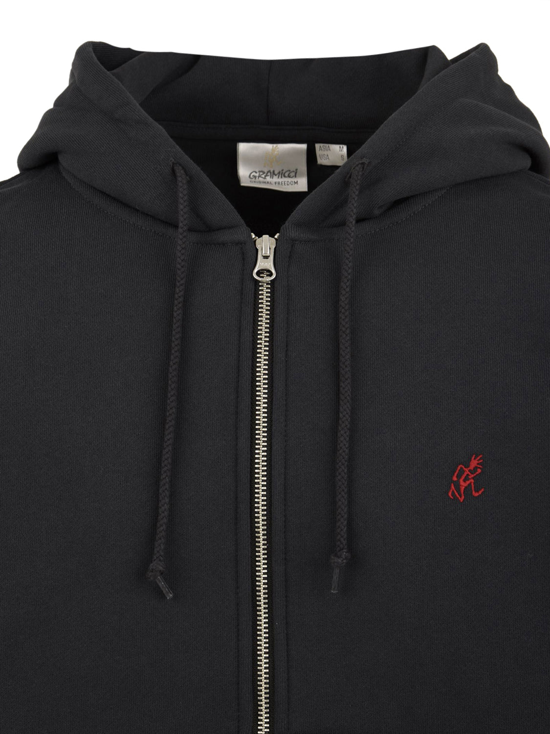Felpa One Point Zip Hooded GRAMICCI Uomo - Marrone
