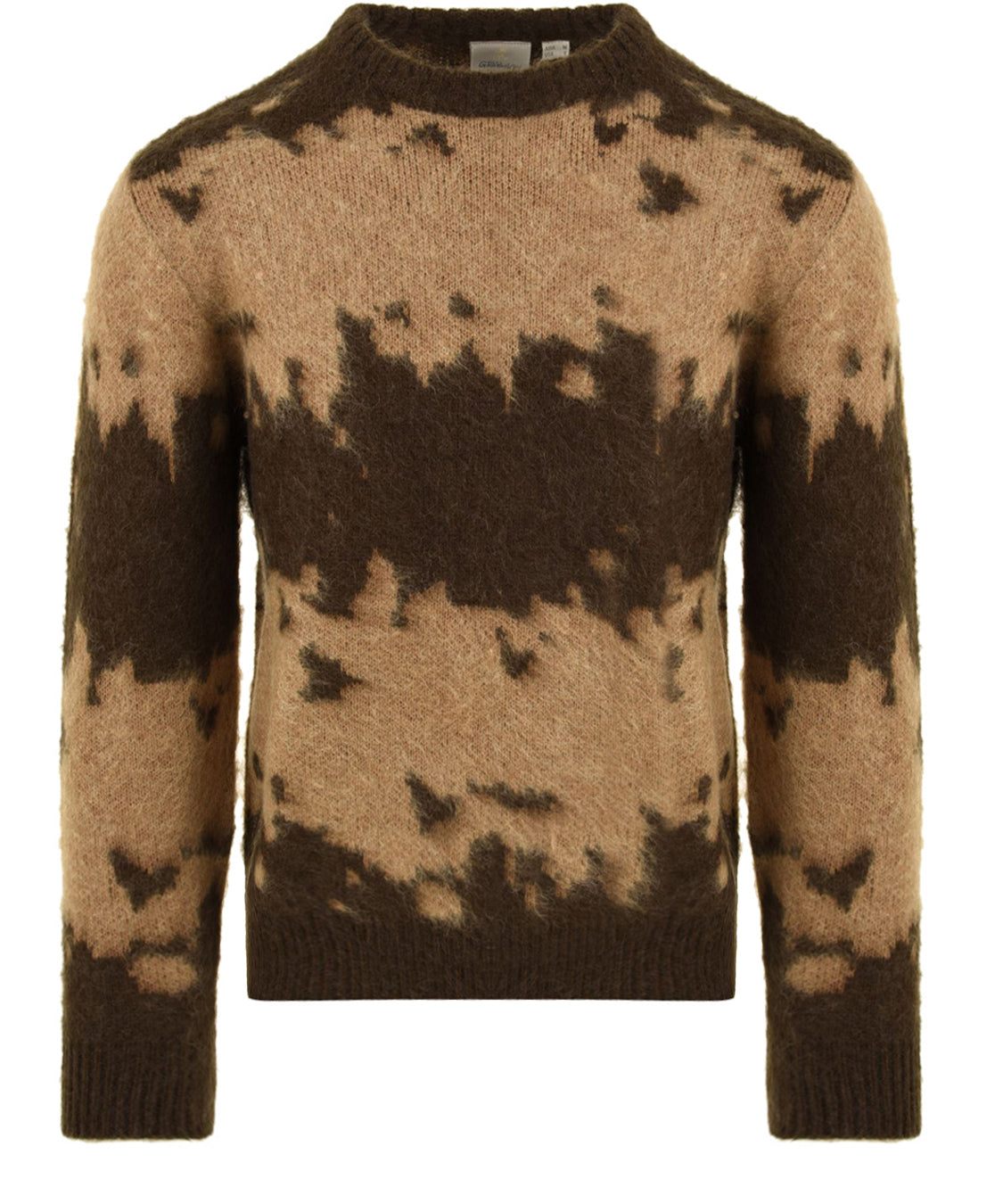 Maglione Mohair Splatter GRAMICCI Uomo - Marrone
