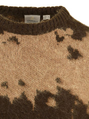 Maglione Mohair Splatter GRAMICCI Uomo - Marrone