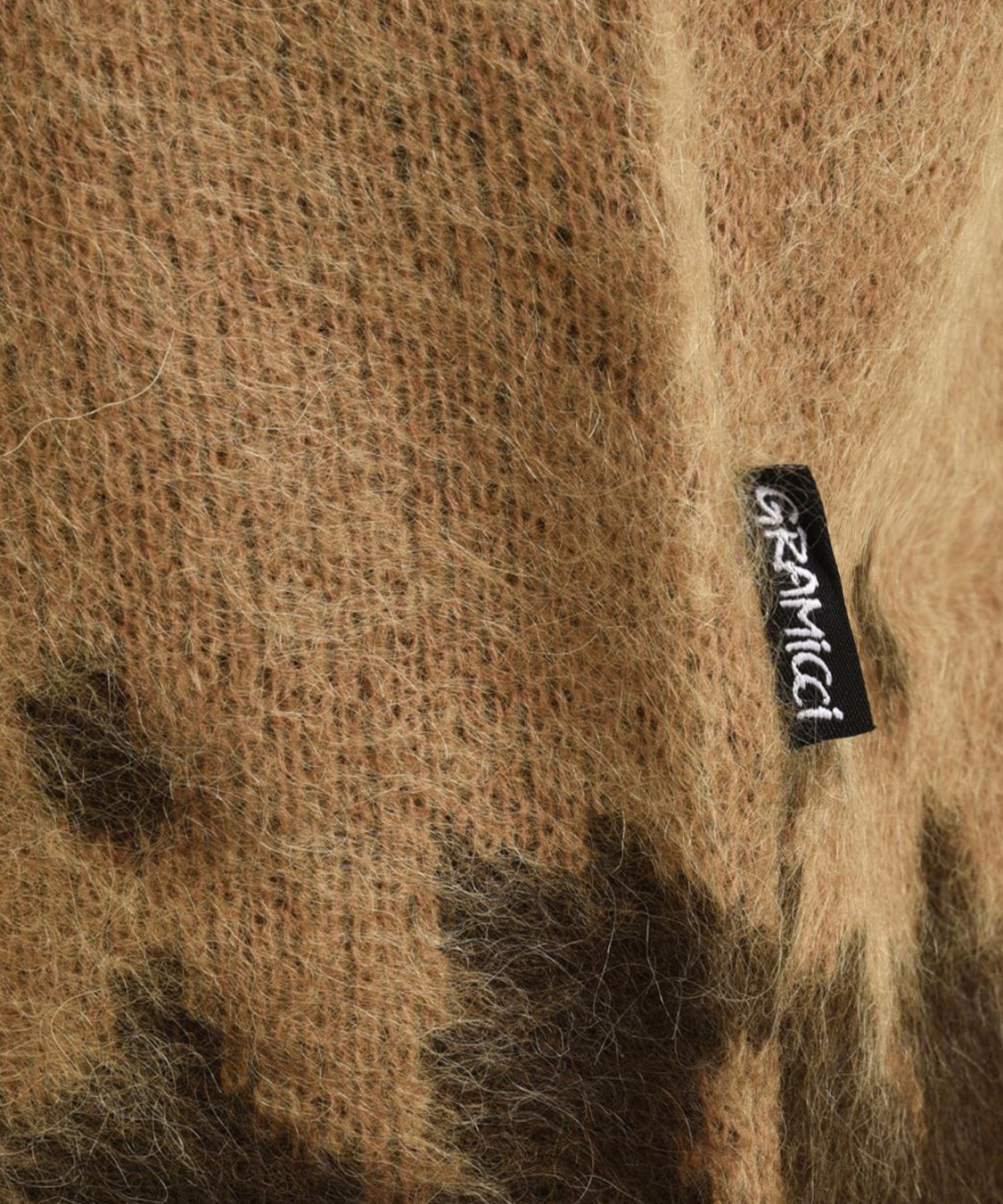 Maglione Mohair Splatter GRAMICCI Uomo - Marrone