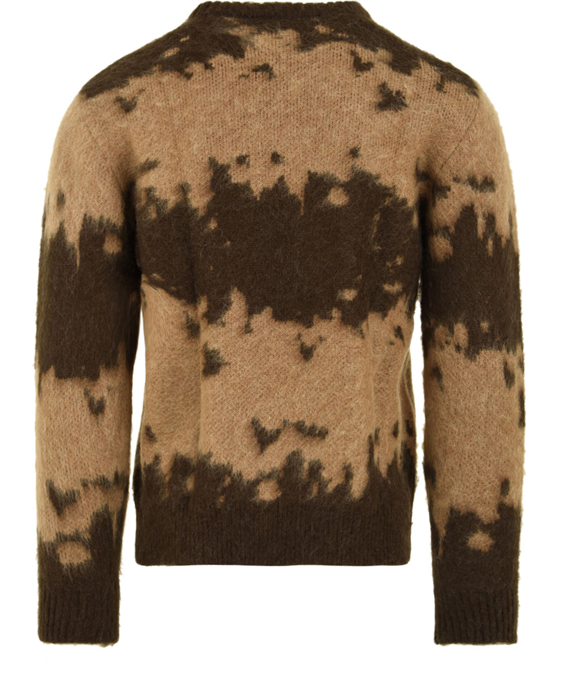 Maglione Mohair Splatter GRAMICCI Uomo - Marrone