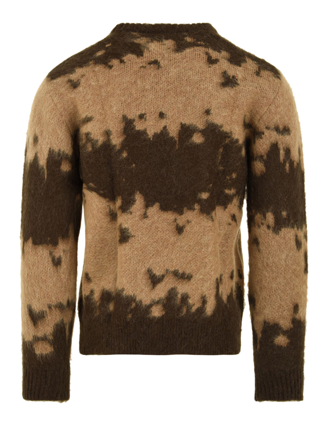 Maglione Mohair Splatter GRAMICCI Uomo - Marrone