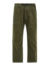 Pantalone Corduroy Loose Tapered Ridge GRAMICCI Uomo - Verde