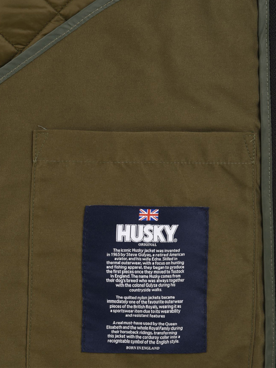 Giubbotto HUSKY ORIGINAL Donna - Verde