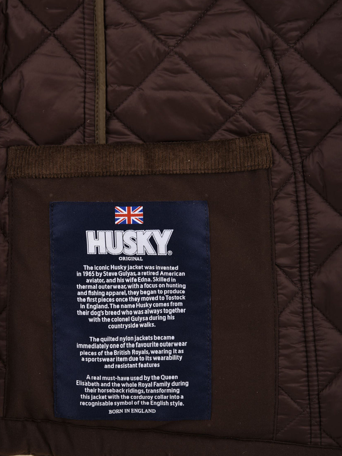 Giubbotto HUSKY ORIGINAL Uomo - Marrone