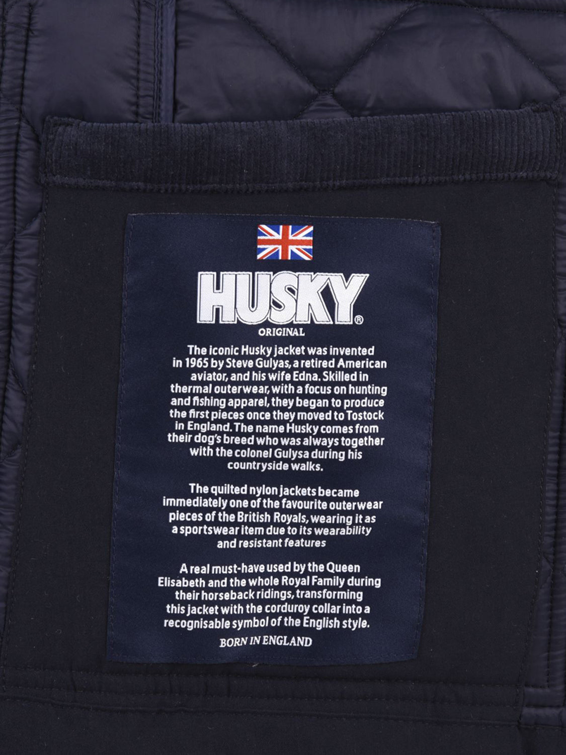 Giubbotto HUSKY ORIGINAL Uomo - Blue