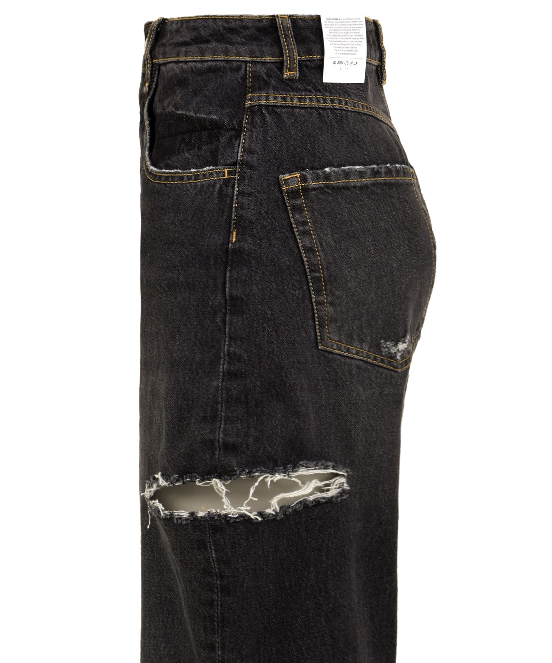 Jeans Poppy ICON DENIM LOS ANGELES Donna - Nero