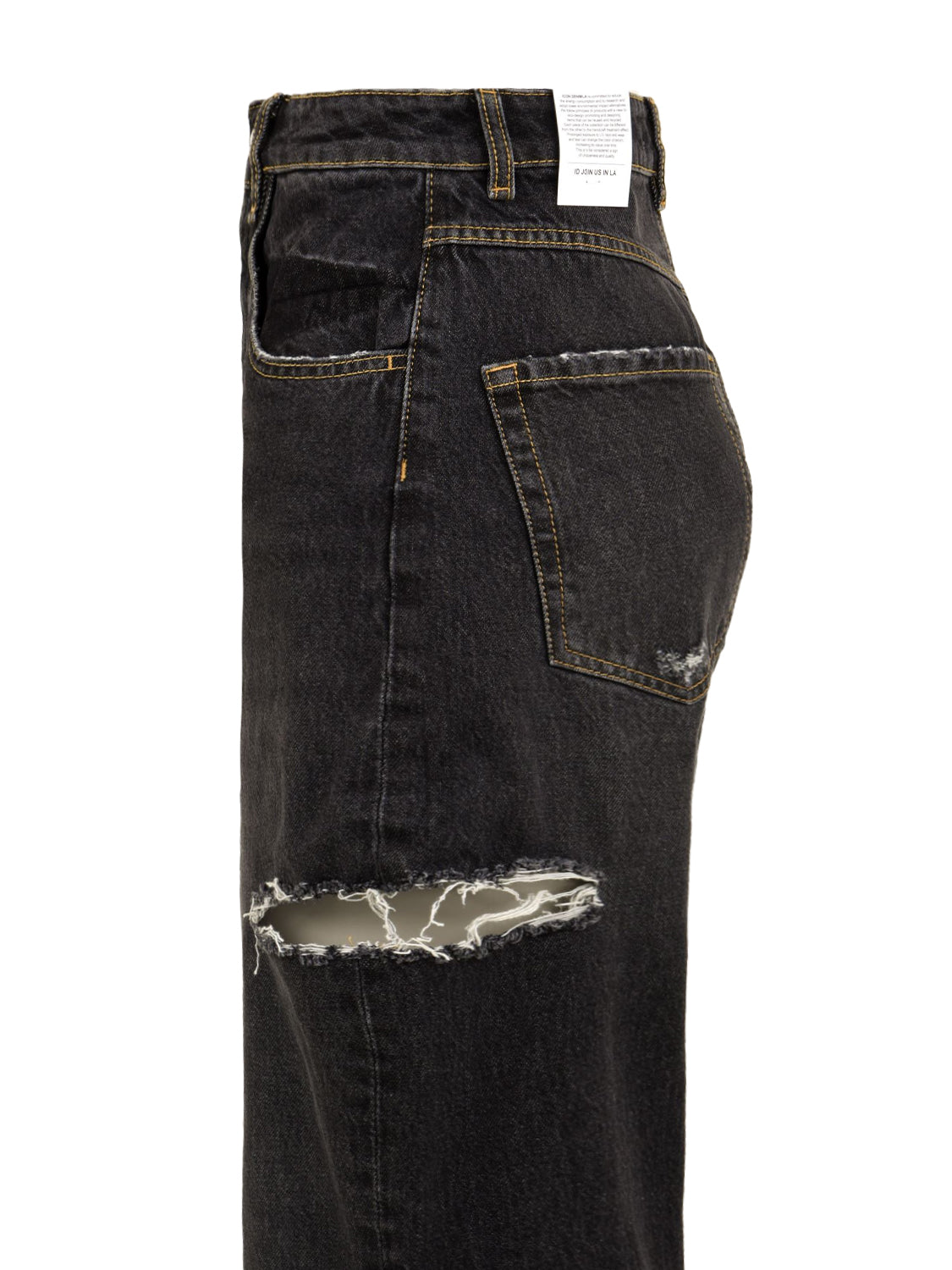 Jeans Poppy ICON DENIM LOS ANGELES Donna - Nero