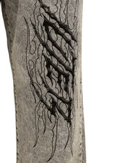Jeans Tribal Baggy IUTER Uomo - Grigio