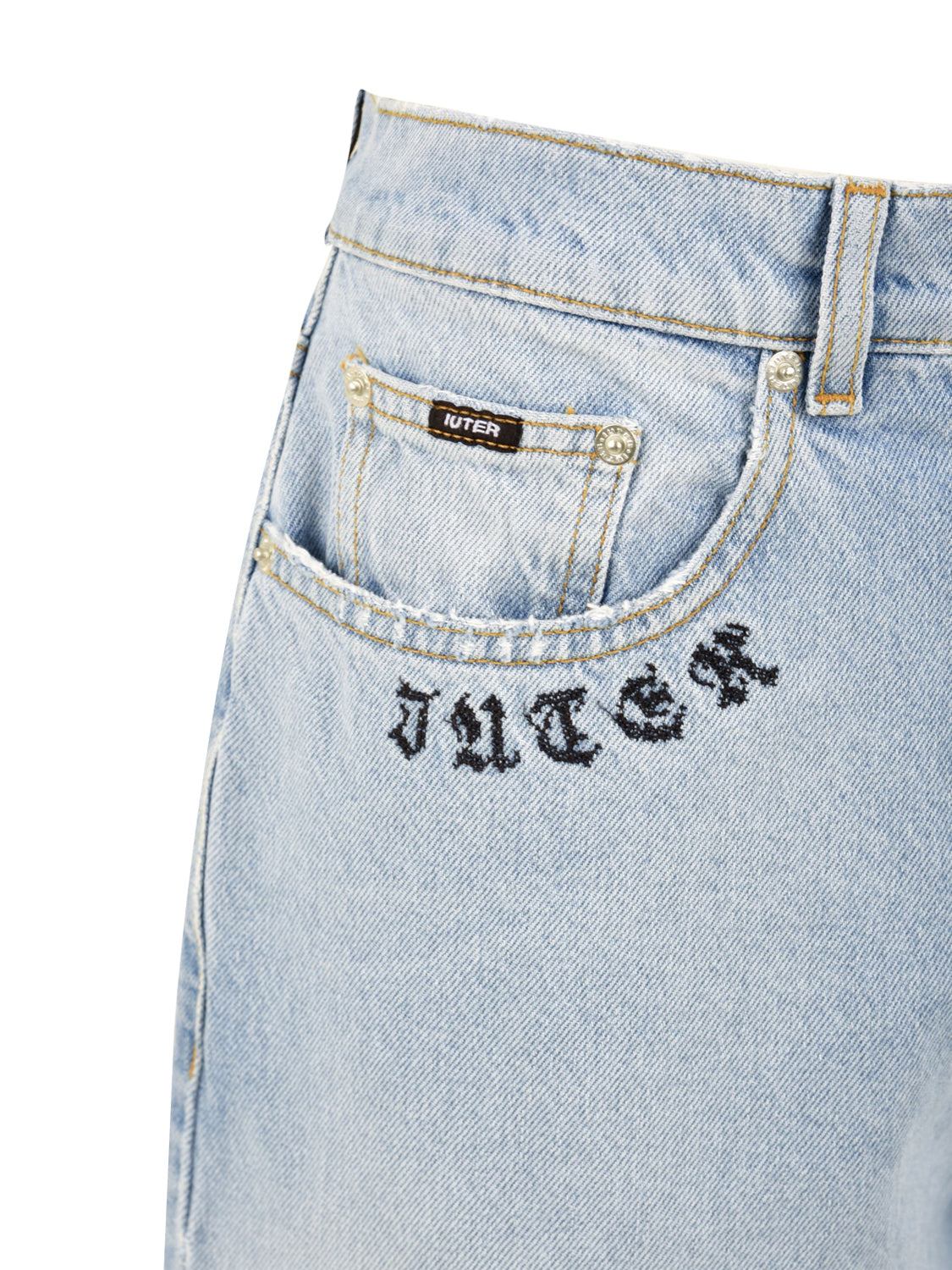 Jeans Courage Baggy IUTER Uomo - Blue
