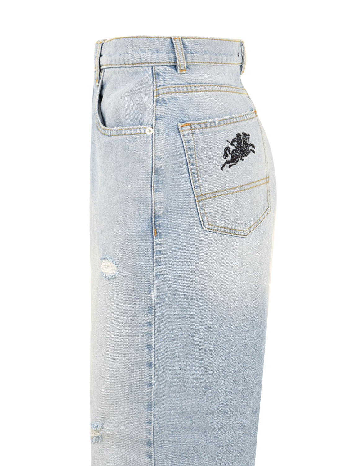 Jeans Courage Baggy IUTER Uomo - Blue